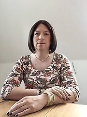 Sissy Cindy in provocative pose, labeled as a prostitute